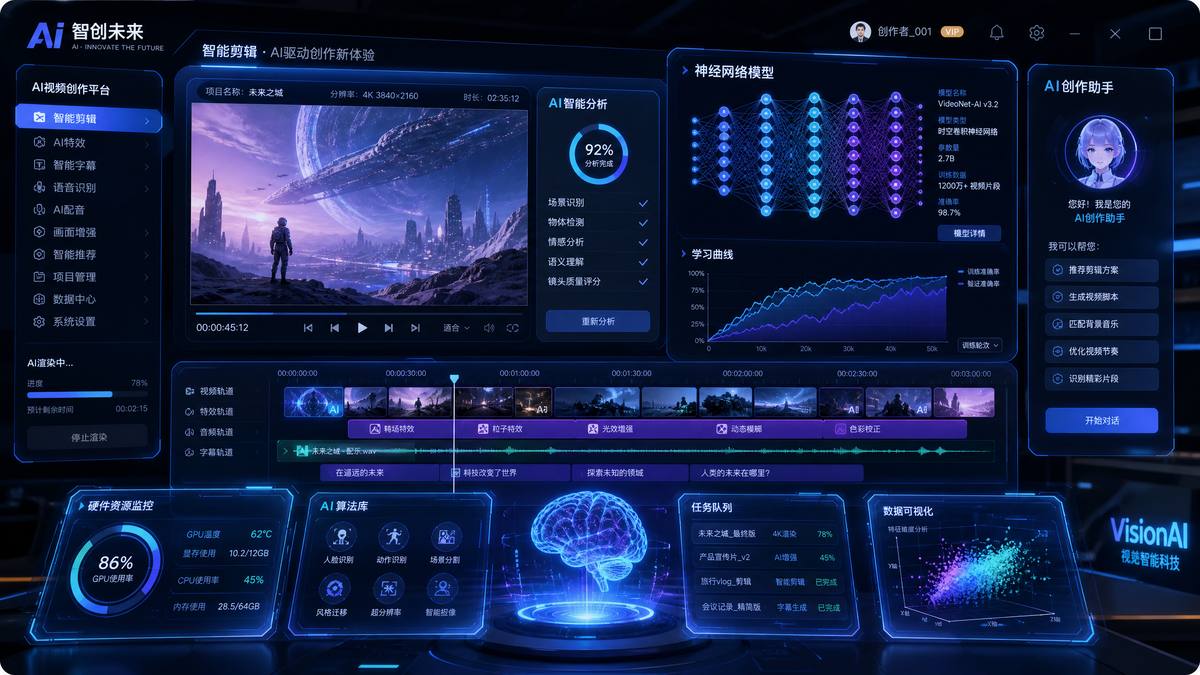 套路直播AI视频创作工具